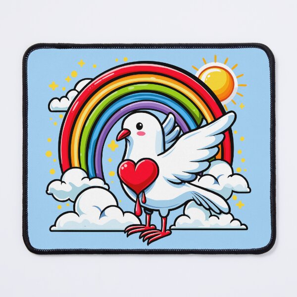 Item preview, Dove With a Bleeding Heart designed and sold by Ghost on Toast.