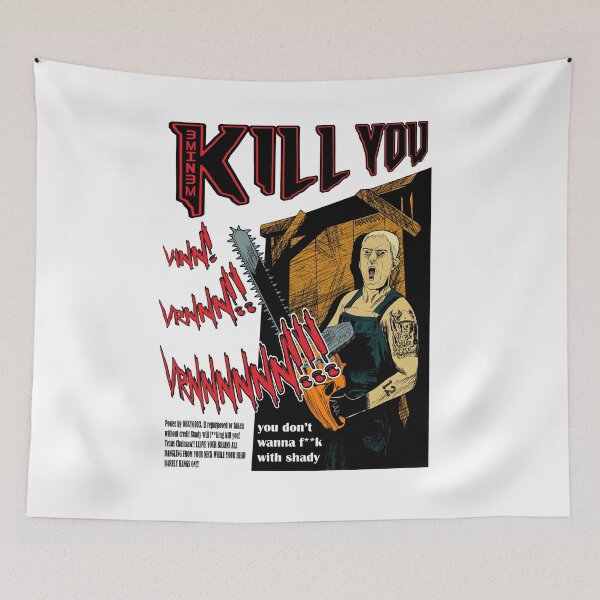 Item preview, Kill You (EMINEM X TEXAS CHAINSAW MASSACRE) designed and sold by Obayozo3.
