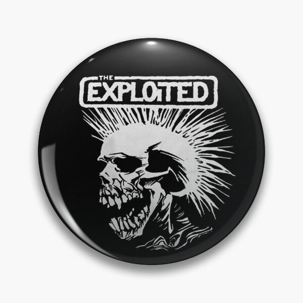 Item preview, The Exploited skull designed and sold by teemix.
