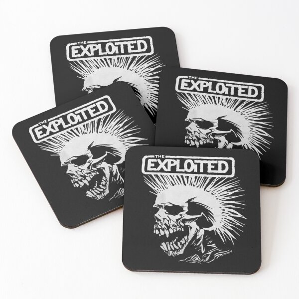 Item preview, The Exploited skull designed and sold by teemix.
