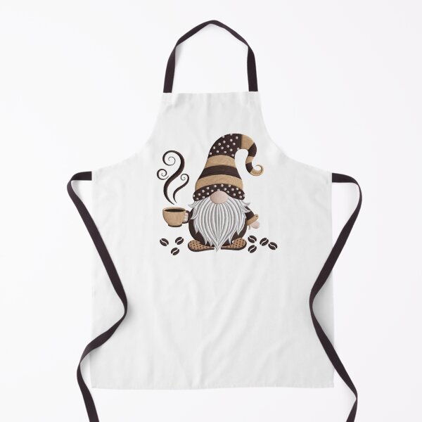 Item preview, embroidered coffee gnome designed and sold by jkrphoto.