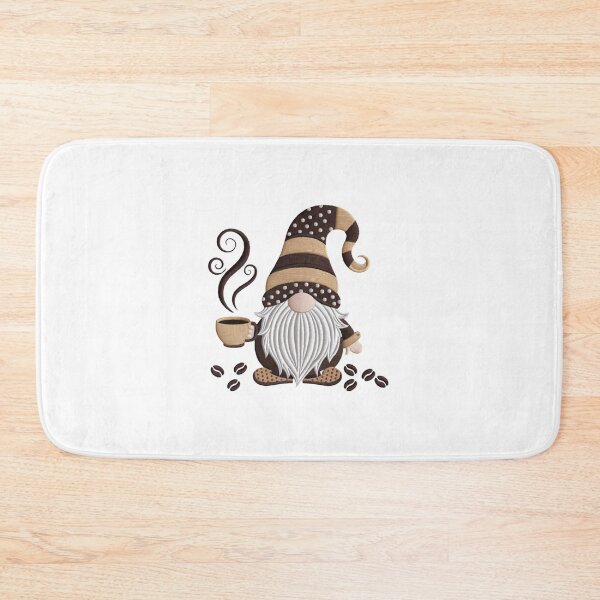 Item preview, embroidered coffee gnome designed and sold by jkrphoto.