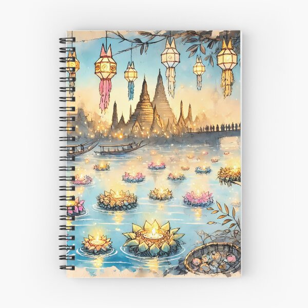 Item preview, Loy Krathong Festival on Illuminated River   designed and sold by Koalangel.