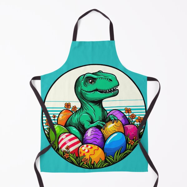 Item preview, Easter Velociraptor Among Some Eggs designed and sold by Ghost on Toast.