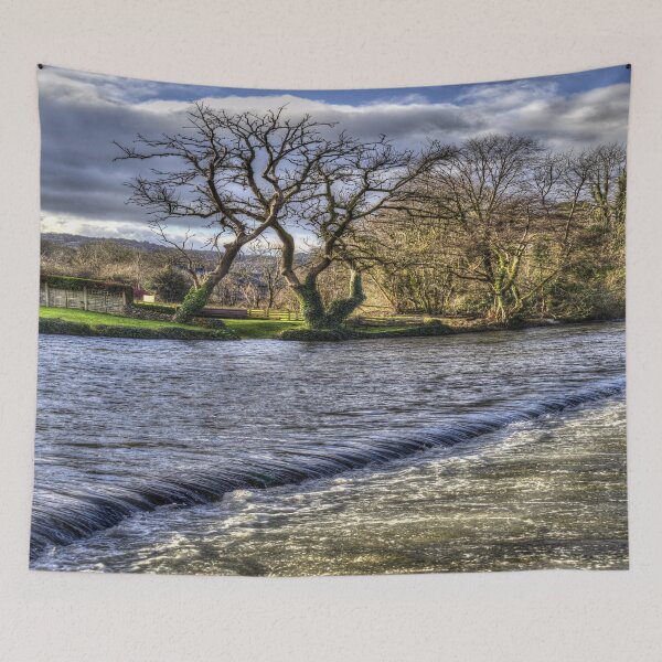 Item preview, Newby Bridge Weir Cumbria designed and sold by Londonimages.