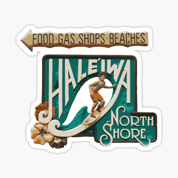 Item preview, Haleiwa North Shore Sign MAN designed and sold by northshoresign.