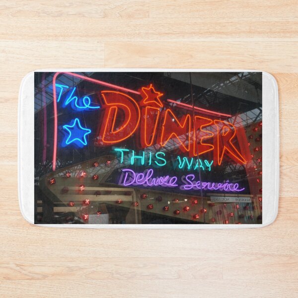 Item preview, Diner neon sign designed and sold by FirstTimeTees.