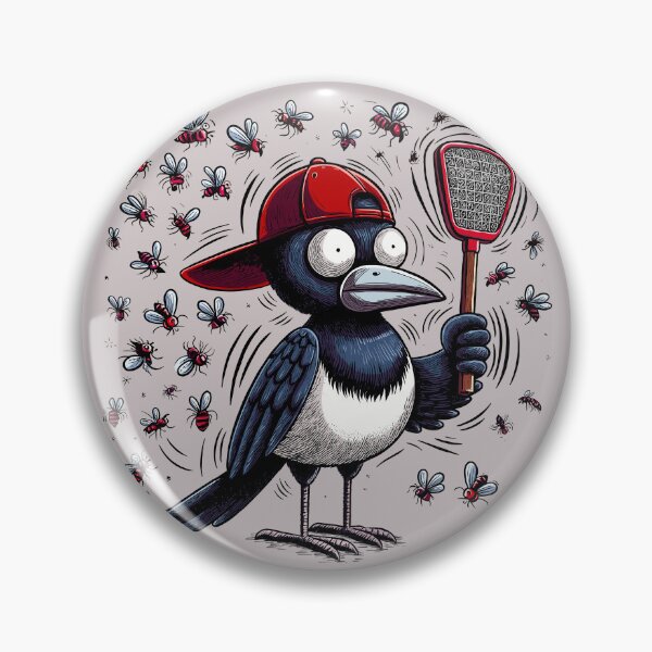 Item preview, Shoofly Magpie designed and sold by Ghost on Toast.