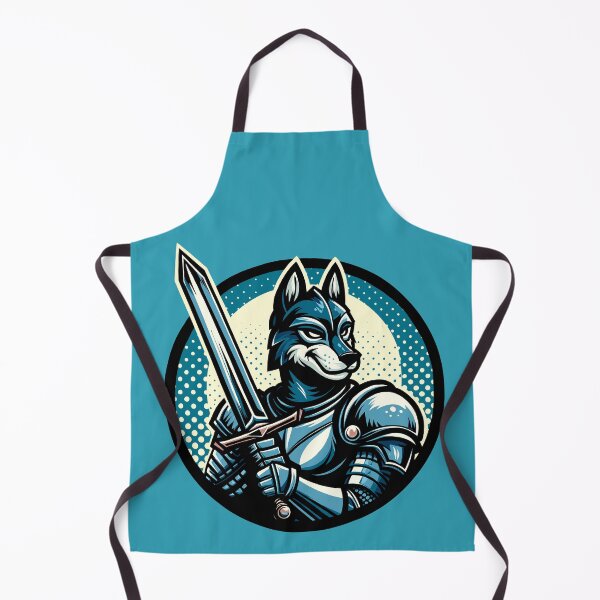 Item preview, Wolf Knight With a Sword designed and sold by Ghost on Toast.