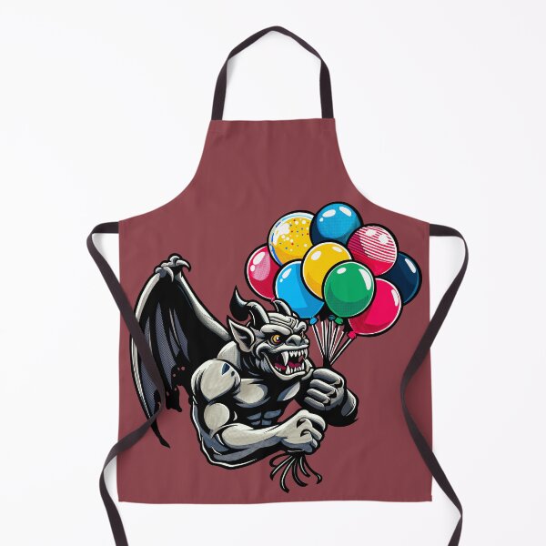 Item preview, Gargoyle Holding Balloons designed and sold by Ghost on Toast.