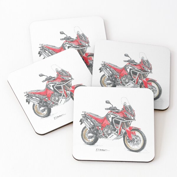 Item preview, Honda Africa Twin in red. designed and sold by Francohanekom.