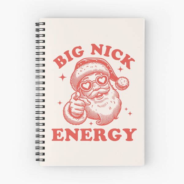 Item preview, Big Nick Energy Funny Retro Santa Christmas designed and sold by darkskydelights.