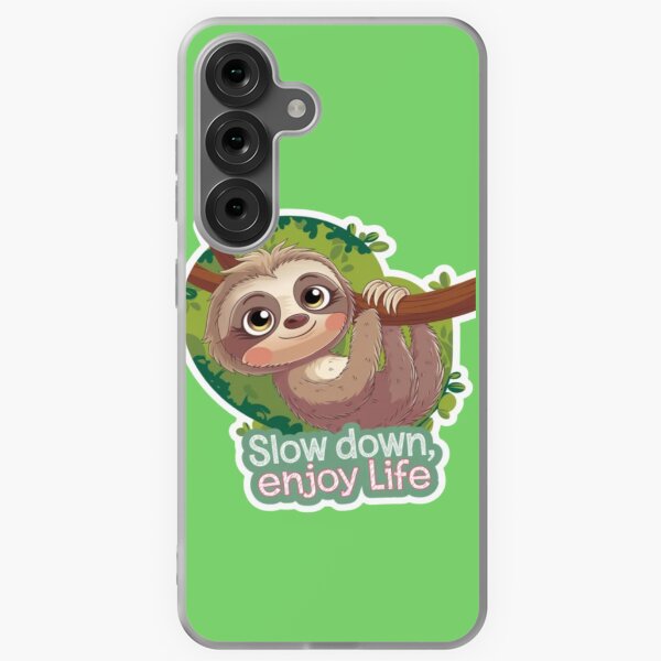 Item preview, sloth bear, cute slow down, enjoy life, kawai sloth, bay sloth, baby sloth pictures  designed and sold by FIOLITA30.