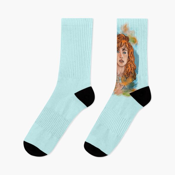 Item preview, Red head Girl, books, flowers and Fox  designed and sold by altairaleon.