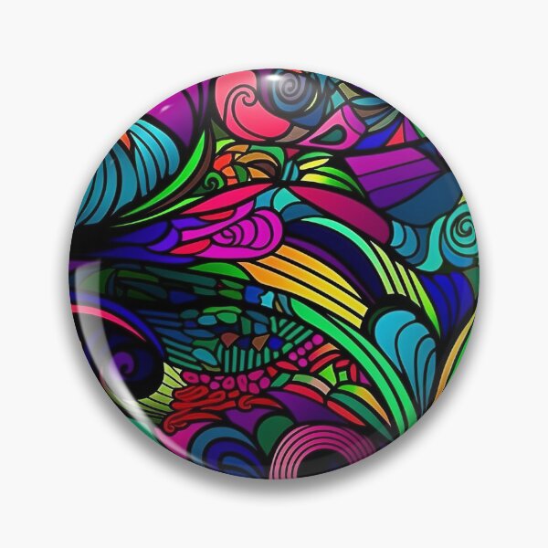 Item preview, Abstract Psychedelic Pattern designed and sold by bubblegoth.