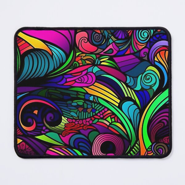 Item preview, Abstract Psychedelic Pattern designed and sold by bubblegoth.