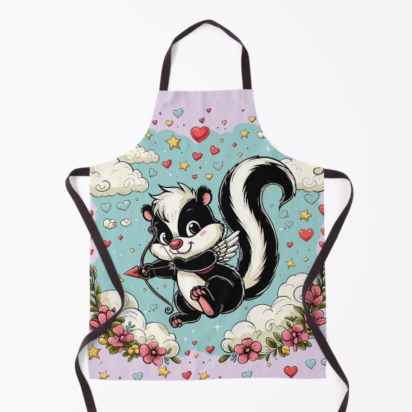 Item preview, Valentine’s Day Cupid Skunk designed and sold by Ghost on Toast.