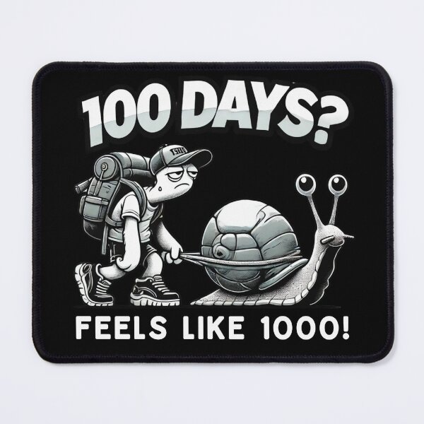 Item preview, 100 Days Feels Like 1000 Funny School Milestone Design designed and sold by BlankCanvasHaHa.