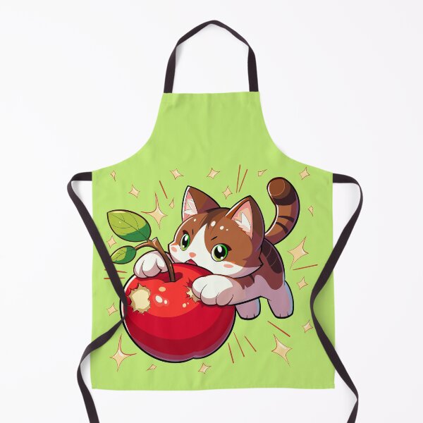 Item preview, Cat Pouncing on an Apple designed and sold by Ghost on Toast.