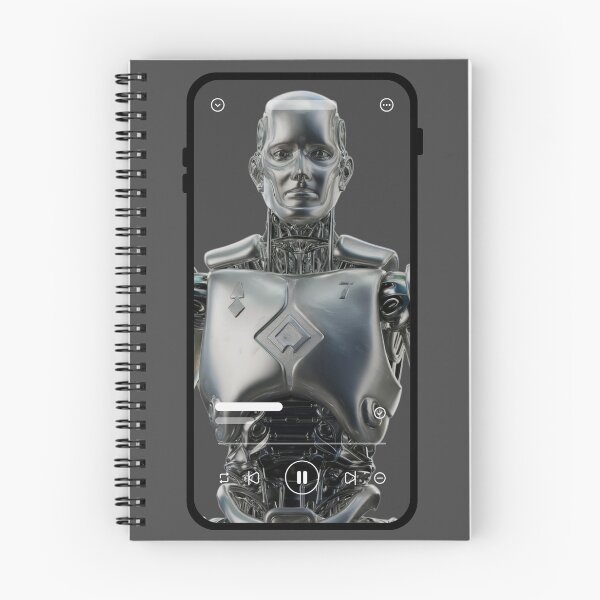 Item preview, Card Magic in Metallic Form: The 7 of Diamonds Robot designed and sold by miriamo25.