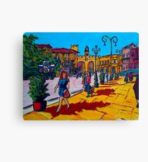 Piazza Bra, Verona, Italy Canvas Print