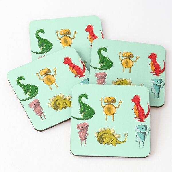 Item preview, Robots and Dinosaurs  designed and sold by Ghost on Toast.