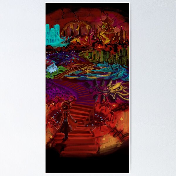 Item preview, Limbus Cantos Poster designed and sold by kaicantry.