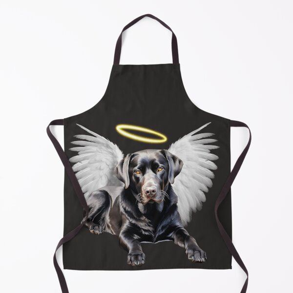 Item preview, Black Labrador Angel designed and sold by rmcbuckeye.