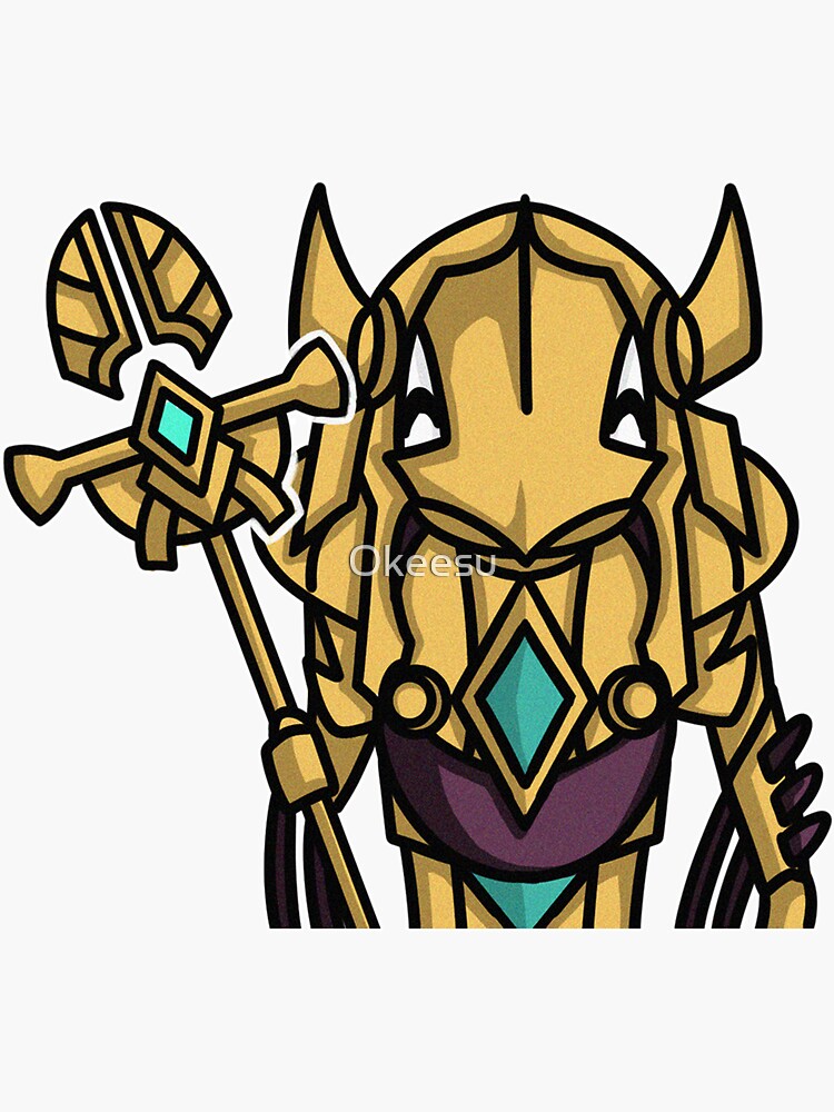 Mini Chibi Azir Sticker By Okeesu Redbubble