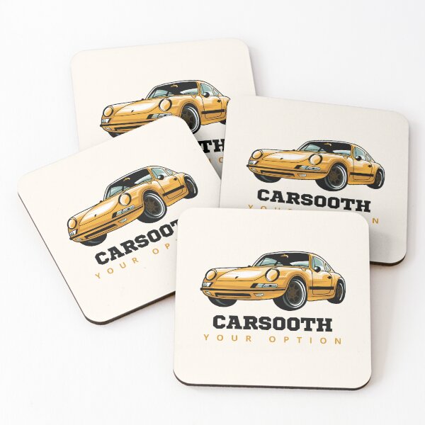 Item preview, Classic Elegance: Yellow Sports Car Art Print designed and sold by CARSOOTH.