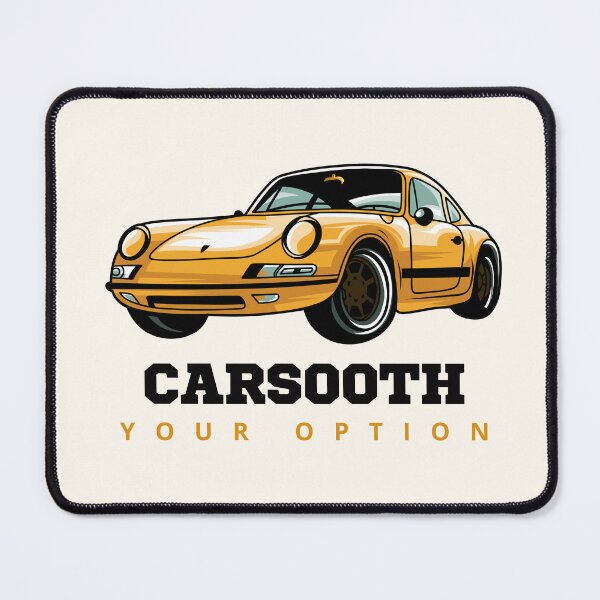 Item preview, Classic Elegance: Yellow Sports Car Art Print designed and sold by CARSOOTH.