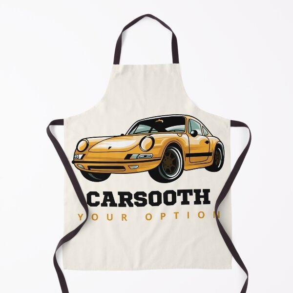 Item preview, Classic Elegance: Yellow Sports Car Art Print designed and sold by CARSOOTH.
