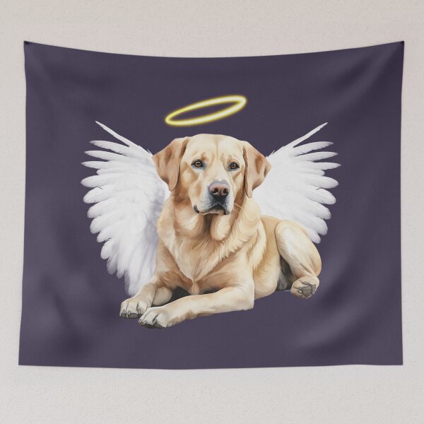 Item preview, Yellow Labrador Angel designed and sold by rmcbuckeye.