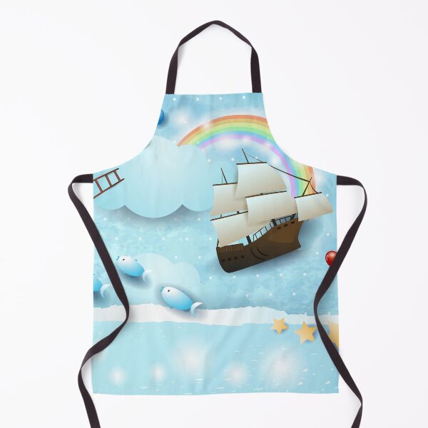 Item preview, Daydreaming, ghost ship and ladders designed and sold by LuisaVenturoli.