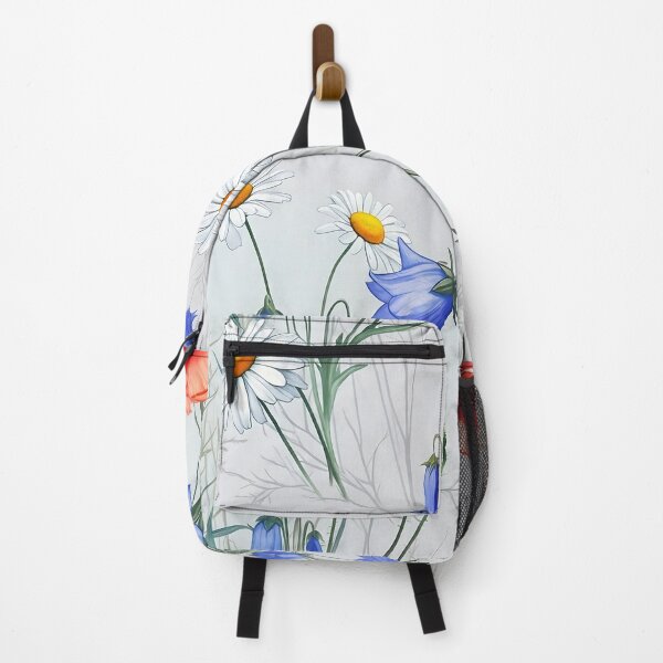 Item preview, Wildflower Meadow, Summer Blooms, Floral Pattern, Poppy & Daisy, Wildflower Print designed and sold by Artidnan12.