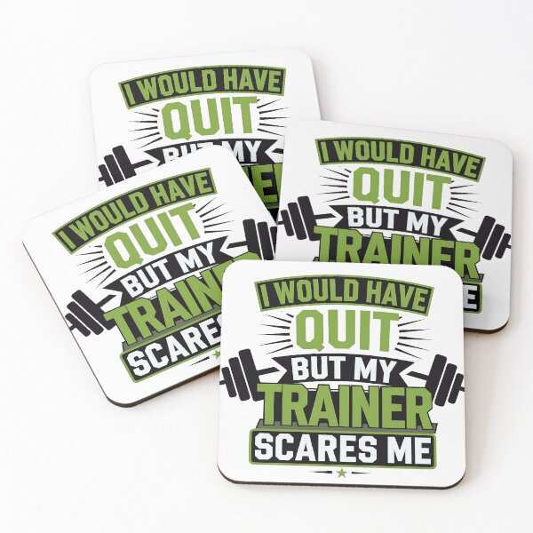 Item preview, I Would Have Quit Already But My Trainer Scares Me - Funny Workout designed and sold by luannsemmsobre.