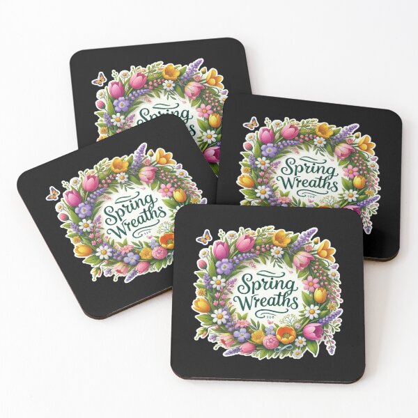 Item preview, spring wreaths designed and sold by EuropeanPrints.