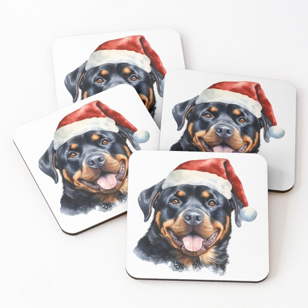 Item preview, Merry Christmas: Rottweiler  designed and sold by rmcbuckeye.