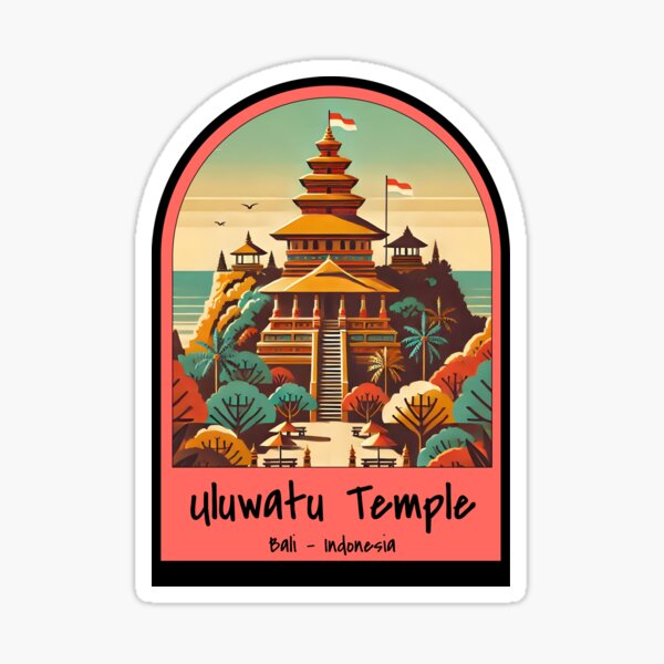 Aperçu de l'œuvre Temple d'Uluwatu - Bali créée et vendue par Linbo Shop.