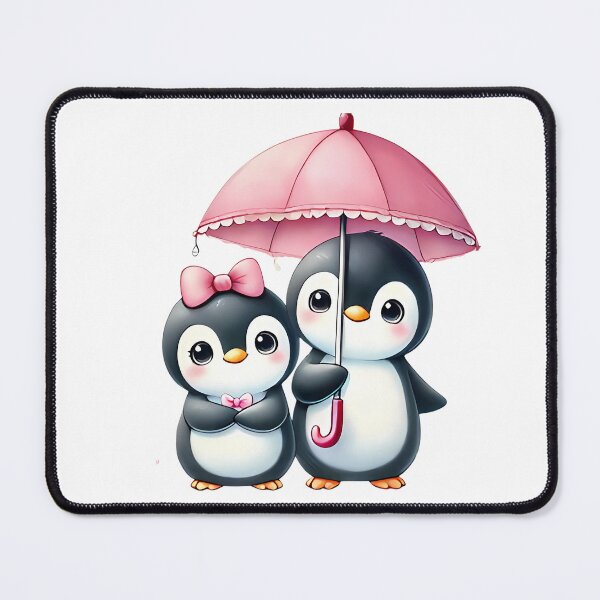Item preview, A0599 Valentine’s Day Penguins – Adorable Penguin Couple Design, Romantic Gift for Valentine’s, Cute Heartwarming Decor, Unique Keepsake designed and sold by angieart68.