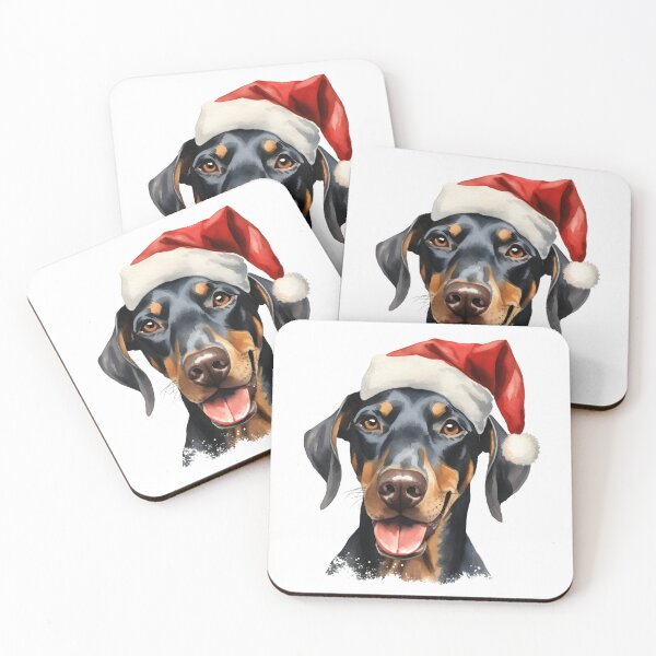 Item preview, Merry Christmas: Doberman Pinscher  designed and sold by rmcbuckeye.
