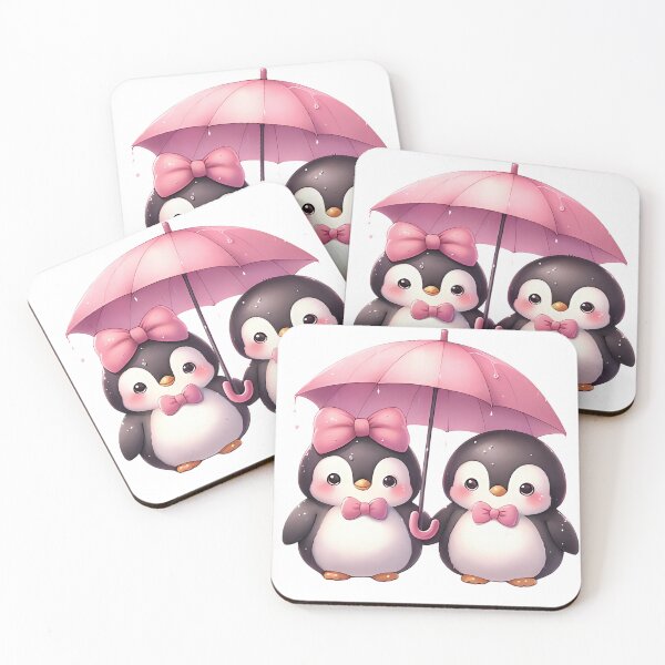 Item preview, A0599 Valentine’s Day Penguins – Adorable Penguin Couple Design, Romantic Gift for Valentine’s, Cute Heartwarming Decor, Unique Keepsake designed and sold by angieart68.