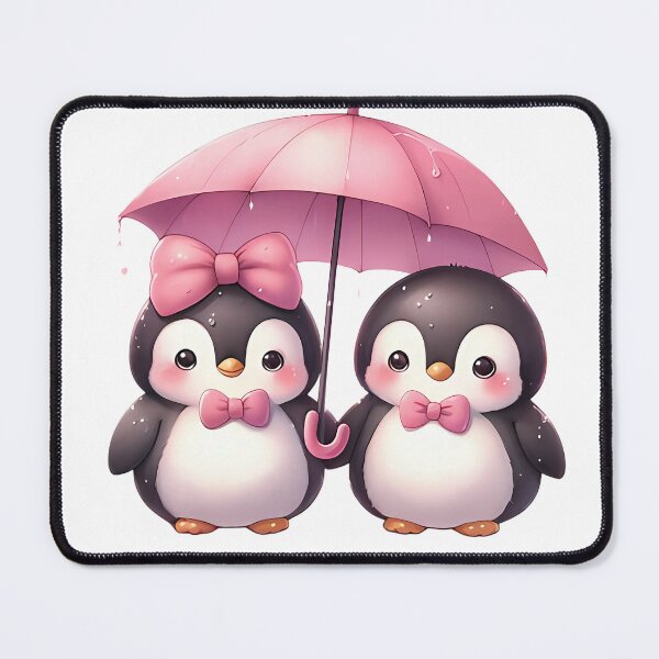 Item preview, A0599 Valentine’s Day Penguins – Adorable Penguin Couple Design, Romantic Gift for Valentine’s, Cute Heartwarming Decor, Unique Keepsake designed and sold by angieart68.