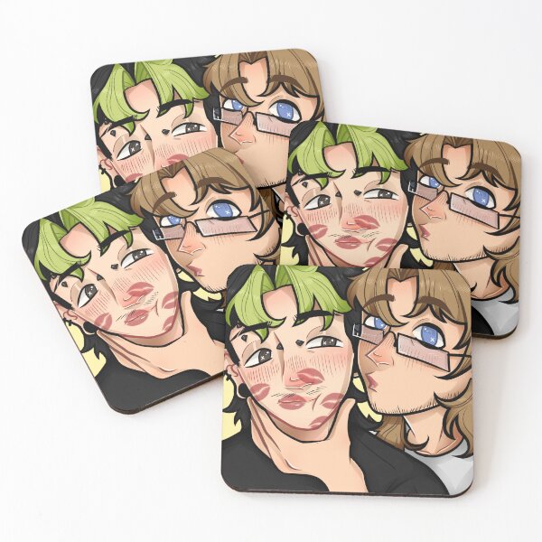 Item preview, Aerin and Mikey Kiss Marks designed and sold by freshsqu33zed.