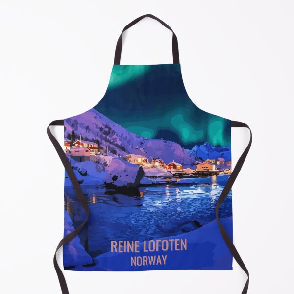 Item preview, Reine Lofoten Norway Scandinavia designed and sold by TomFrontierArt.