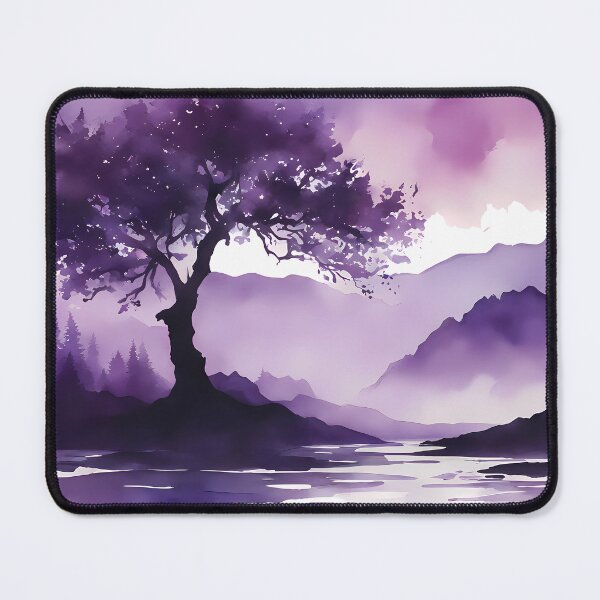 Item preview, Purple Silhouette Landscape designed and sold by CalmnessbyChoice.