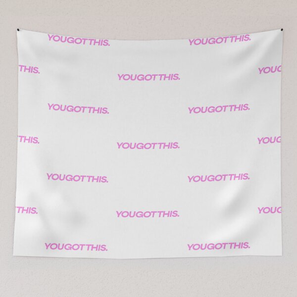 Item preview, You got this motivation affirmation in pink designed and sold by JashJhaveri.