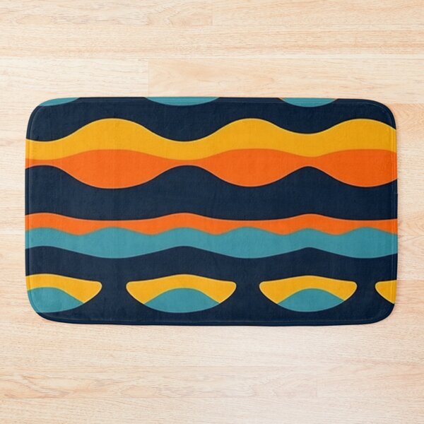 Item preview, Abstract Bold Waves Pattern designed and sold by bubblegoth.