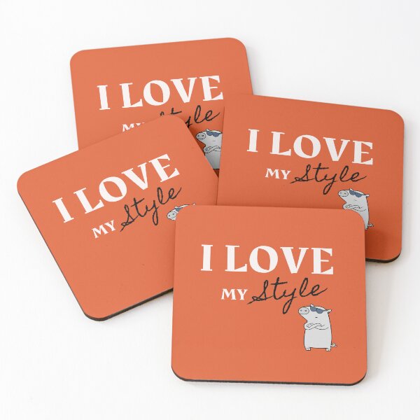 Item preview, I love my style (Orange) designed and sold by iphie-josanto.