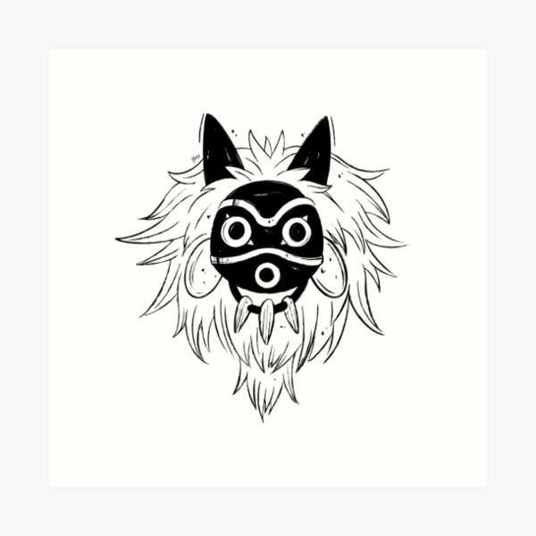 Item preview, Mononoke Mask designed and sold by BurunaMD.
